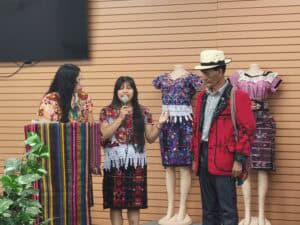 An elder visiting from Michigan, originally from the Ixil region.
